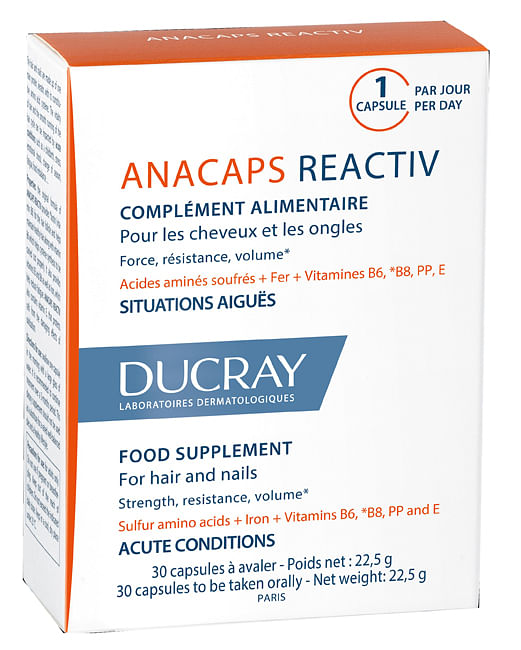 Ducray Anacaps Reactiv Capelli Situazione Occasionale 30 Capsule