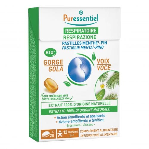 PURESSENTIEL PASTIGLIE MENTA RESPIRAZIONE 44 G