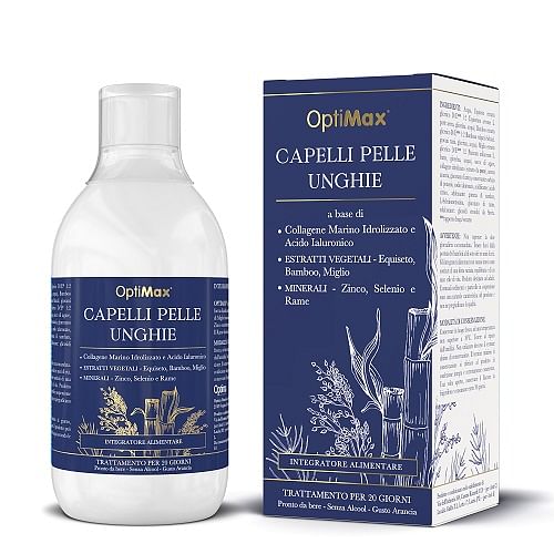 Optimax Capelli Pelle Unghie 500 Ml