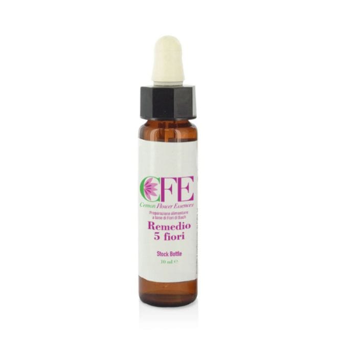 5 Fiori Rescue Cemon Flower Essences Stock Bottle 10 Ml