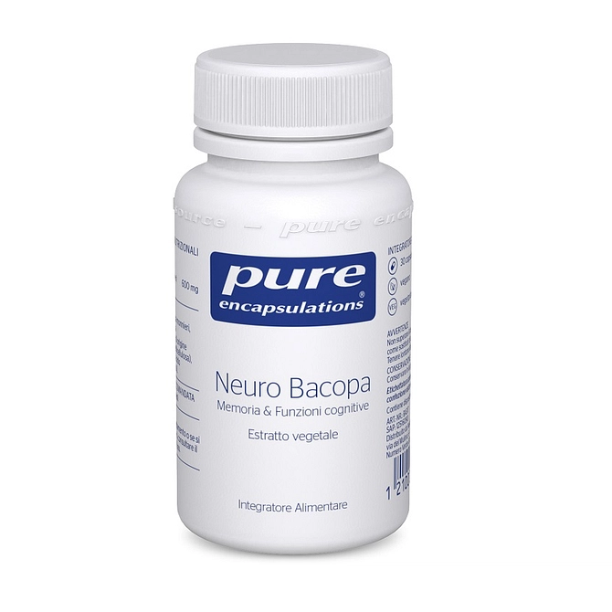 Pure Encapsulations Neuro Bacopa Memoria & Funzioni Cognitive 30 Capsule