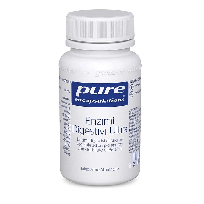 Pure Encapsulations Enzimi Digestivi Ultra 30 Capsule