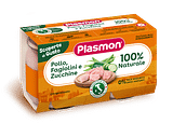 PLASMON OMOGENEIZZATI POLLO FAGIOLINI ZUCCHINE 2 PEZZI DA 120 G
