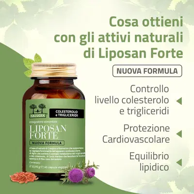 SALUGEA LIPOSAN FORTE NUOVA FORMULA 60 CAPSULE SALUGEA LIPOSAN FORTE NUOVA FORMULA 60 CAPSULE