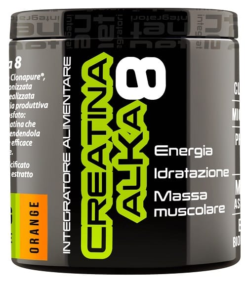 NET INTEGRATORI CREATINA ALKA 8 ORANGE 200 G
