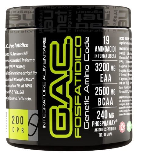 NET INTEGRATORI GAC FOSFATIDICO 200 COMPRESSE