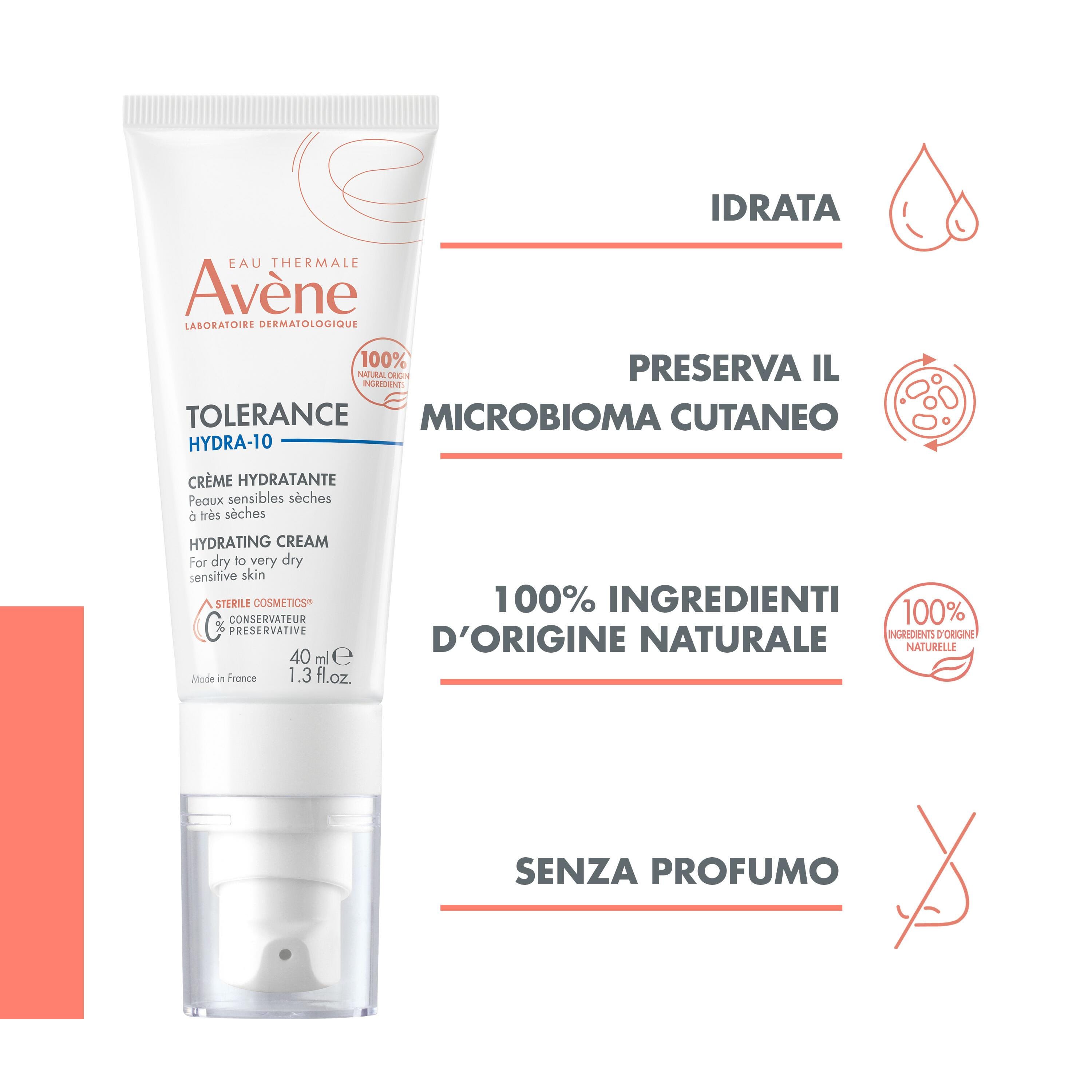 AVENE TOLERANCE HYDRA 10 CREMA IDRATANTE 40 ML