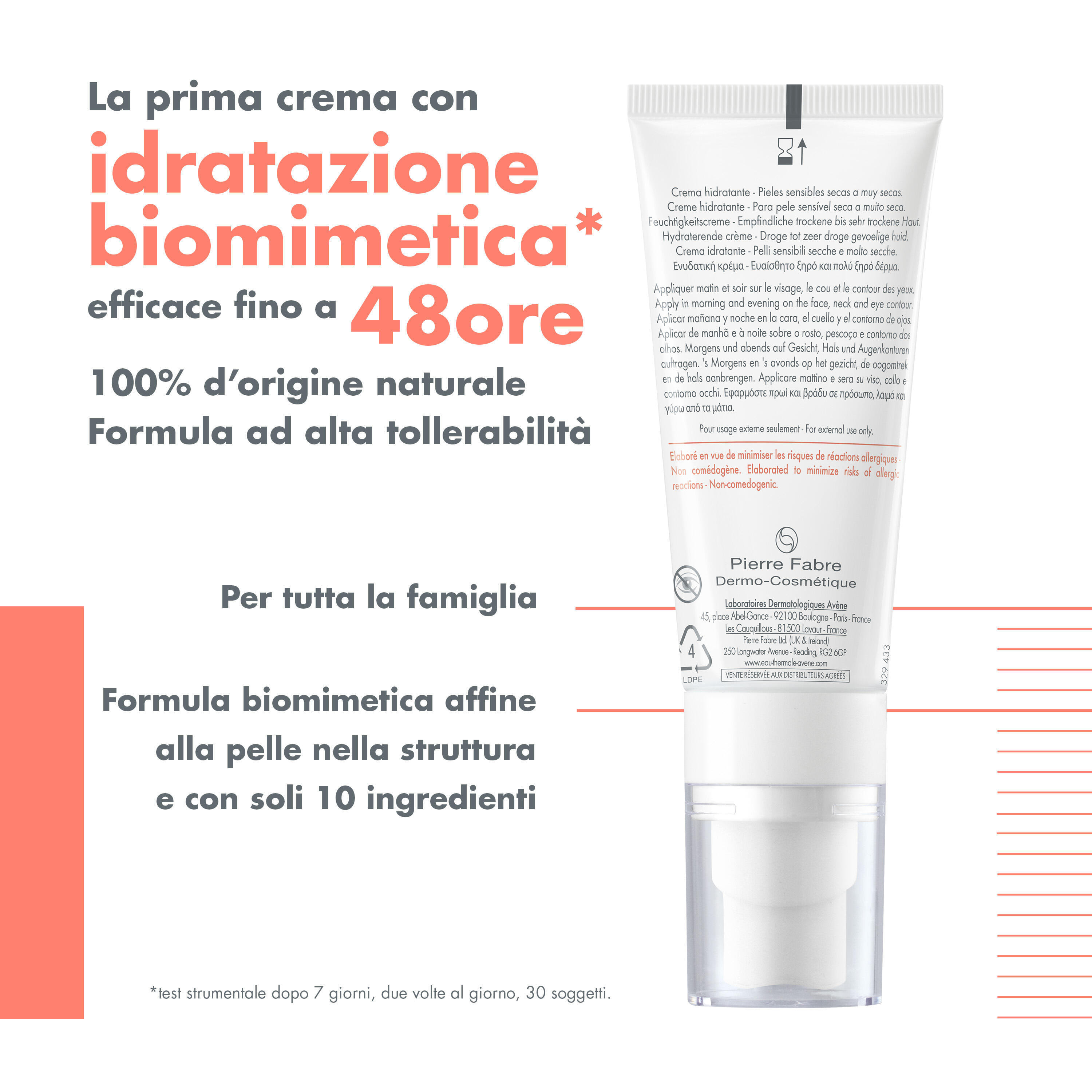 AVENE TOLERANCE HYDRA 10 CREMA IDRATANTE 40 ML