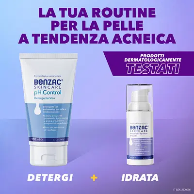 BENZAC SKINCARE PH CONTROL DETERGENTE VISO 150 ML BENZAC SKINCARE PH CONTROL DETERGENTE VISO 150 ML