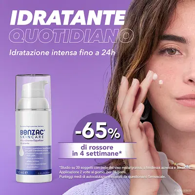 BENZAC SKINCARE MICROBIOME IDRATANTE 50 ML BENZAC SKINCARE MICROBIOME IDRATANTE 50 ML