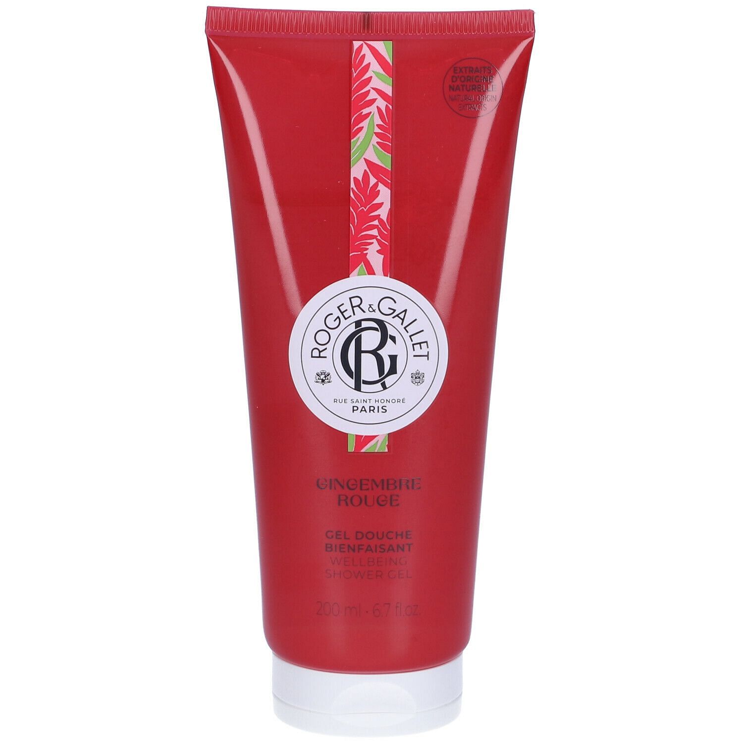 Roger&Gallet Gingembre Rouge Gel Douche Benessere 200 Ml