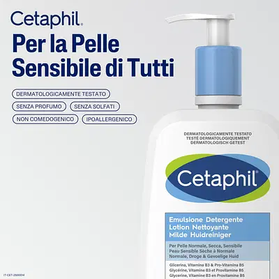 CETAPHIL EMULSIONE DETERGENTE 470 ML CETAPHIL EMULSIONE DETERGENTE 470 ML