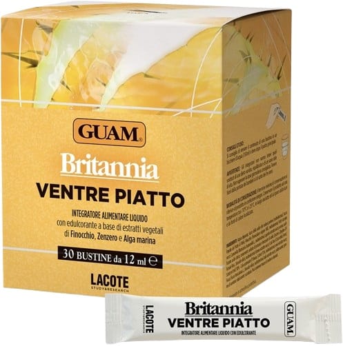 Guam Britannia Ventre Piatto 30 Bustine Da 12 Ml