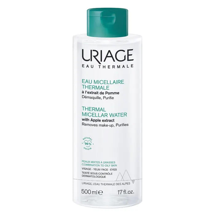 URIAGE EAU MICELLAIRE THERMALE PELLI MISTE GRASSE FLACONE 500 ML