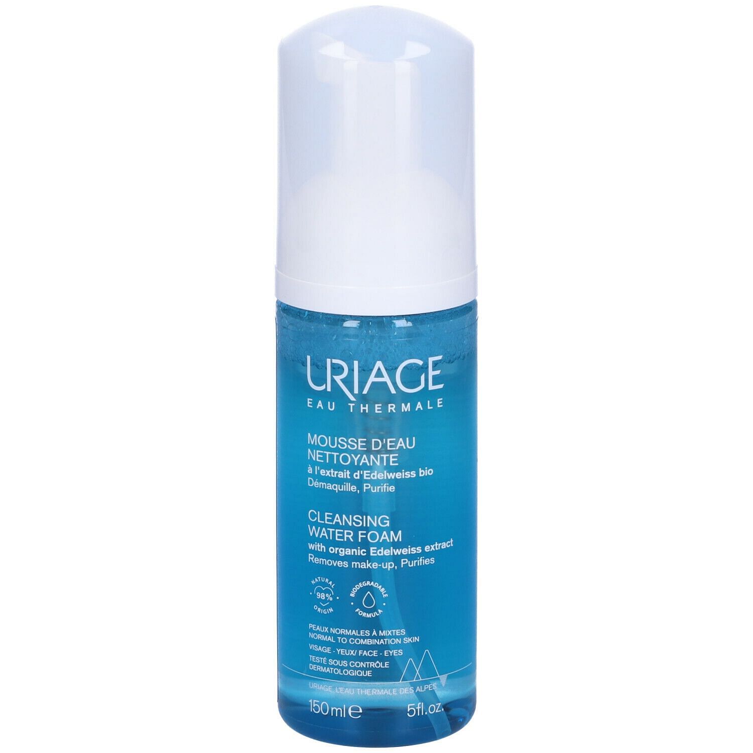 Uriage Mousse D'eau Nettoyante 150 Ml