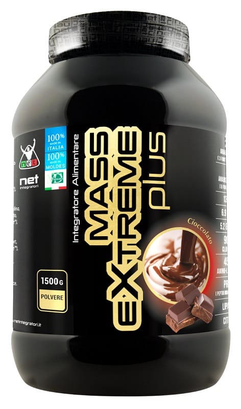 NET INTEGRATORI MASS EXTREME PLUS CIOCCOLATO 1500 G