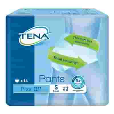 PANNOLONE PER INCONTINENZA TENA PANTS PLUS SMALL 14 PEZZI