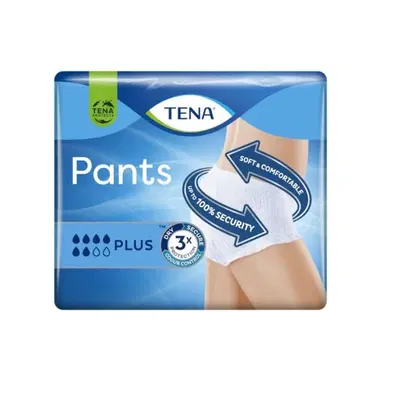 PANNOLONE PER INCONTINENZA TENA PANTS PLUS LARGE 14 PEZZI PANNOLONE PER INCONTINENZA TENA PANTS PLUS LARGE 14 PEZZI