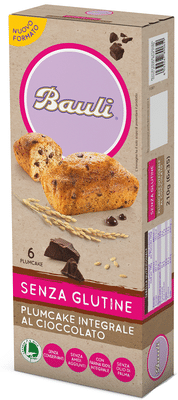 DORIA PLUMCAKE INTEGRALE CIOCCOLATO 6 PEZZI DA 35 G