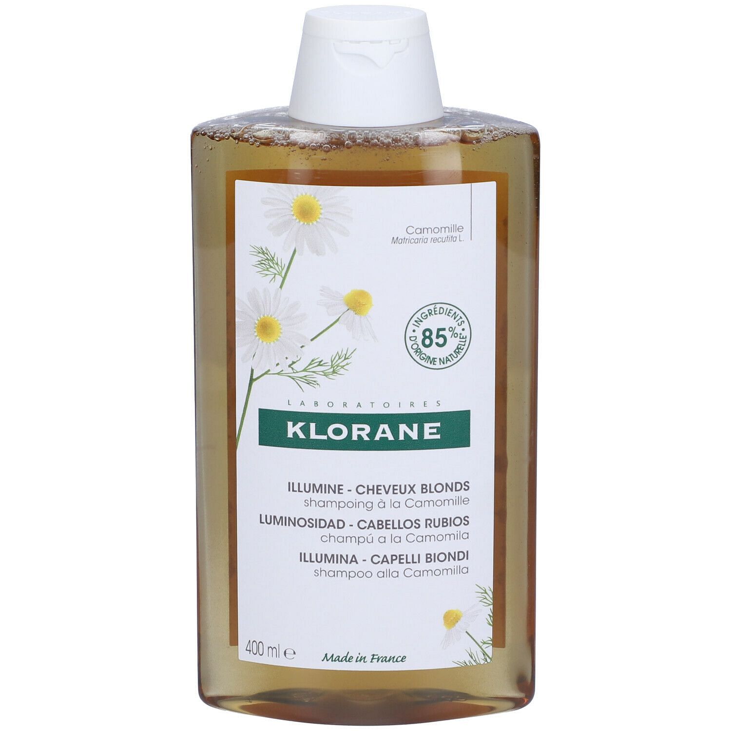 Klorane Shampoo Camomilla 400 Ml