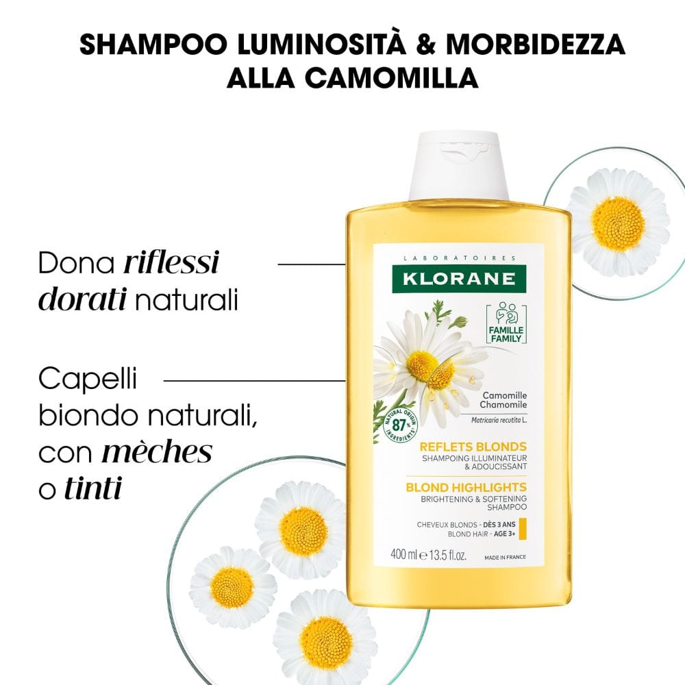 KLORANE SHAMPOO CAMOMILLA 400 ML