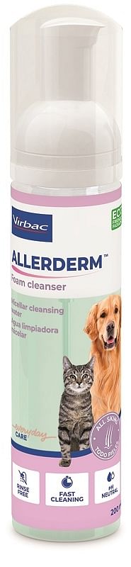 Allerderm Foam Cleanser 200 Ml