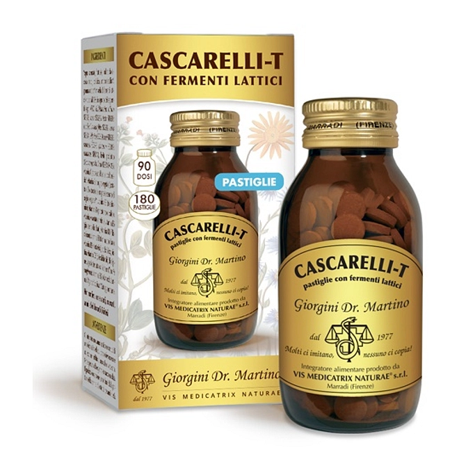 Cascarelli T Pastiglie 180 Pastiglie Con Fermenti Lattici