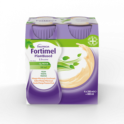 FORTIMEL PLANT BASED MANGO PASSION FRUIT 4 BOTTIGLIE DA 200 ML