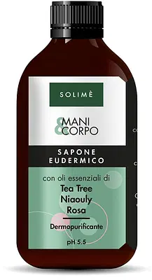 MANI&CORPO SAPONE EUDERMICO TEA TREE-NIAOULY-ROSA 250 ML MANI&CORPO SAPONE EUDERMICO TEA TREE-NIAOULY-ROSA 250 ML