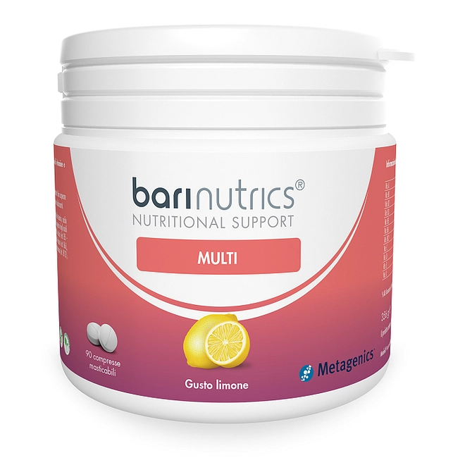 Barinutrics Multi Limone 90 Compresse Masticabili