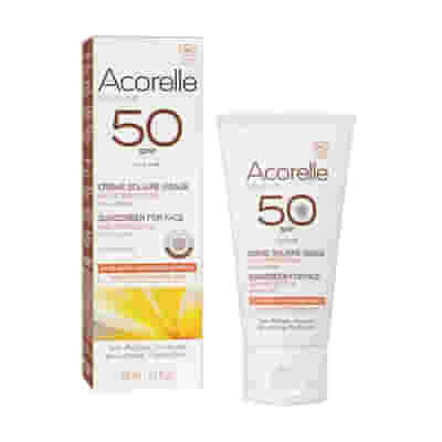 ACORELLE CREMA SOLARE VISO BIO SPF50 50 ML