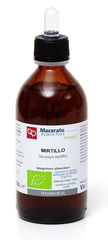 Mirtillo Tintura Madre 200 Ml Bio