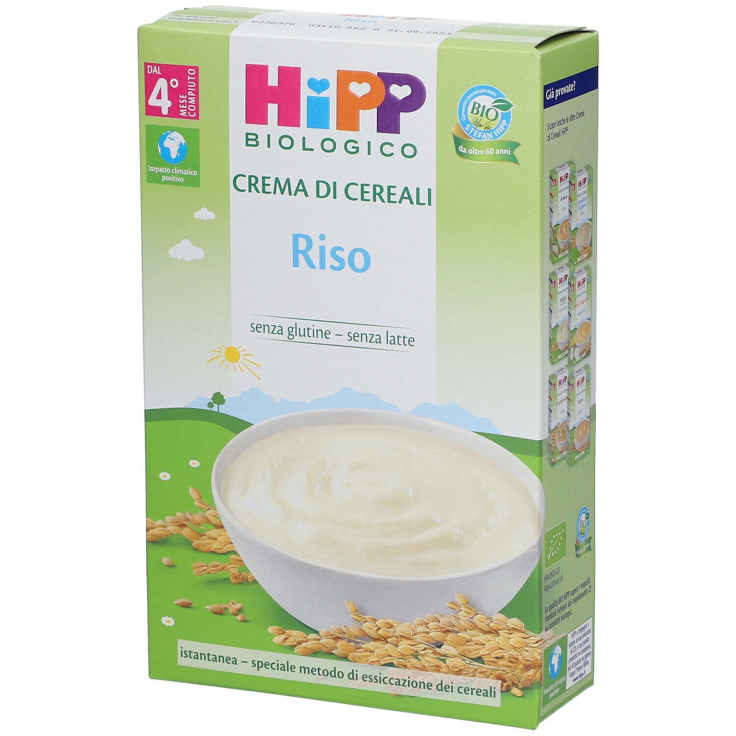 Hipp Bio Crema Cereali Riso 200 G