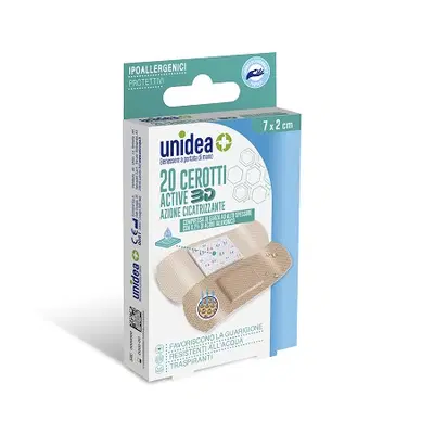 CEROTTO UNIDEA CICATRIZZANTE MEDI 7X2 CM 20 PEZZI CEROTTO UNIDEA CICATRIZZANTE MEDI 7X2 CM 20 PEZZI