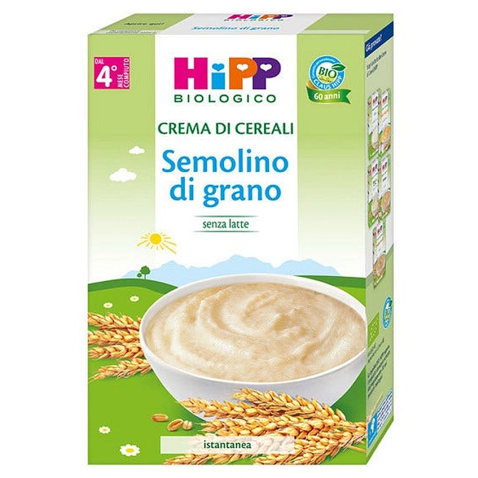 Hipp Bio Crema Cereali Semolino Di Grano 200 G