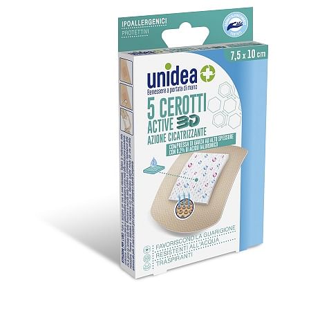 Cerotto Unidea Cicatrizzante 7,5 X10 5 Pezzi