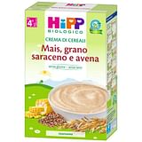 HIPP BIO CREMA CEREALI MAIS/GRANO SARACENO/AVENA 200 G
