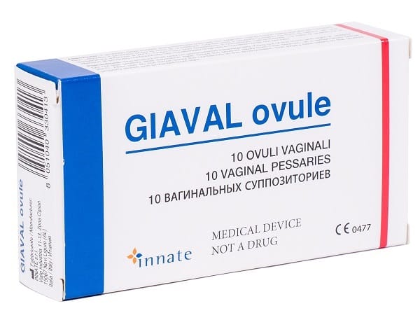 GIAVAL OVULI VAGINALI 10 PEZZI
