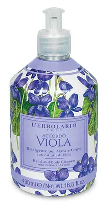 ACCORDO VIOLA FOGLIE DETERGENTE PER MANI E CORPO 490 ML EDIZIONE LIMITATA ACCORDO VIOLA FOGLIE DETERGENTE PER MANI E CORPO 490 ML EDIZIONE LIMITATA