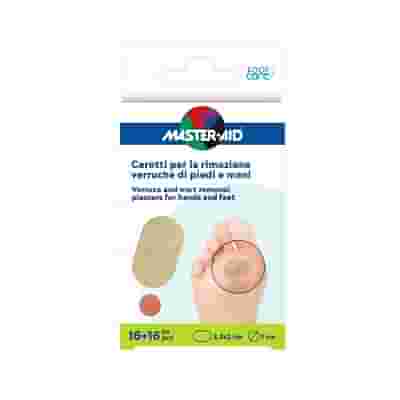 CEROTTO VERRUCHE MASTER-AID FOOTCARE PIEDI/MANI 16 PEZZI E4