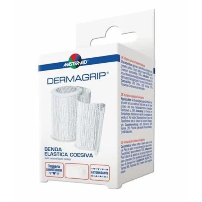 Benda Master Aid Dermagrip Coesiva M 4 X12 Cm 1 Pezzo