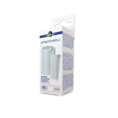 BENDA ELASTICA FISSAGGIO MEDICAZIONI MASTER-AID STRETCHROLL COESIVA M 4X12 CM 1 PEZZO BENDA ELASTICA FISSAGGIO MEDICAZIONI MASTER-AID STRETCHROLL COESIVA M 4X12 CM 1 PEZZO