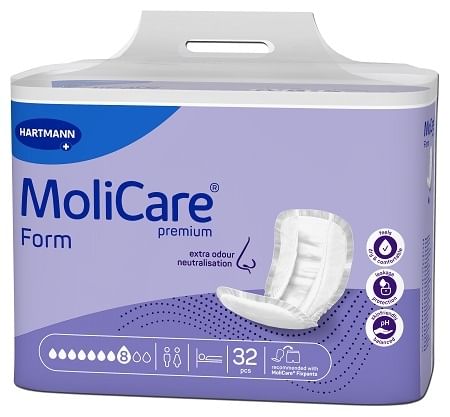PANNOLINO SAGOMATO 8 GOCCE MOLICARE PREMIUM FORM 32 PEZZI