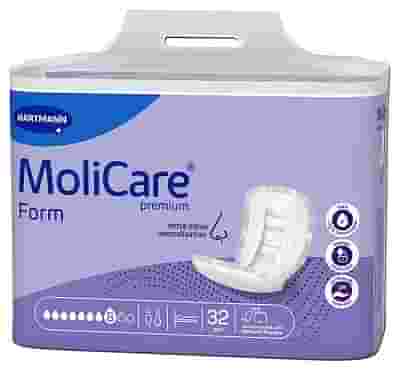 PANNOLINO SAGOMATO 8 GOCCE MOLICARE PREMIUM FORM 32 PEZZI