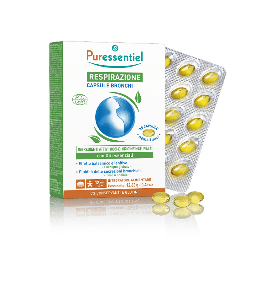 Puressentiel Capsule Bronchi Respirazione 30 Capsule