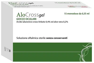 ALOCROSSGEL SOLUZIONE OFTALMICA 15 MONODOSE DA 0,35 ML ALOCROSSGEL SOLUZIONE OFTALMICA 15 MONODOSE DA 0,35 ML