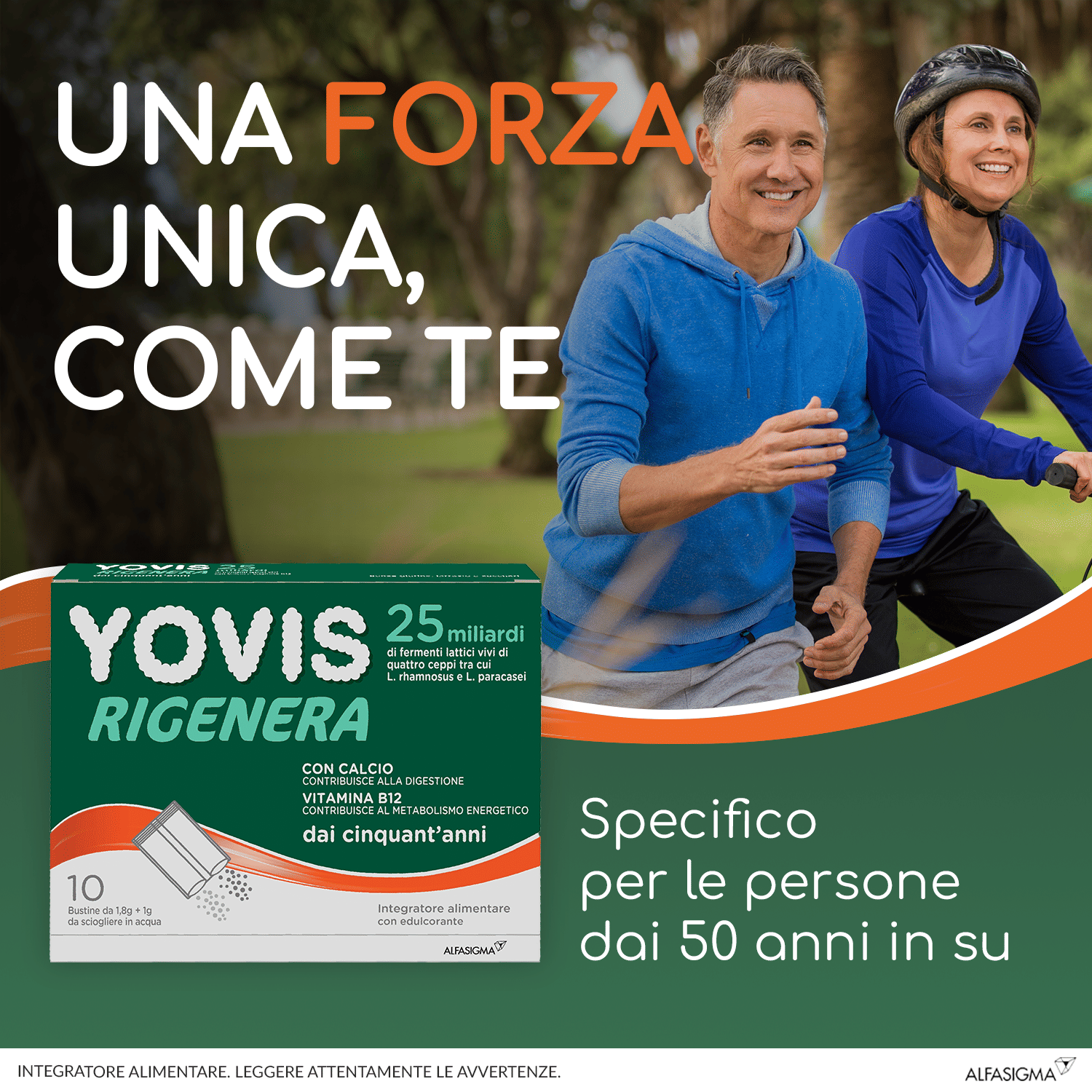 YOVIS RIGENERA 50+ 10 BUSTINE