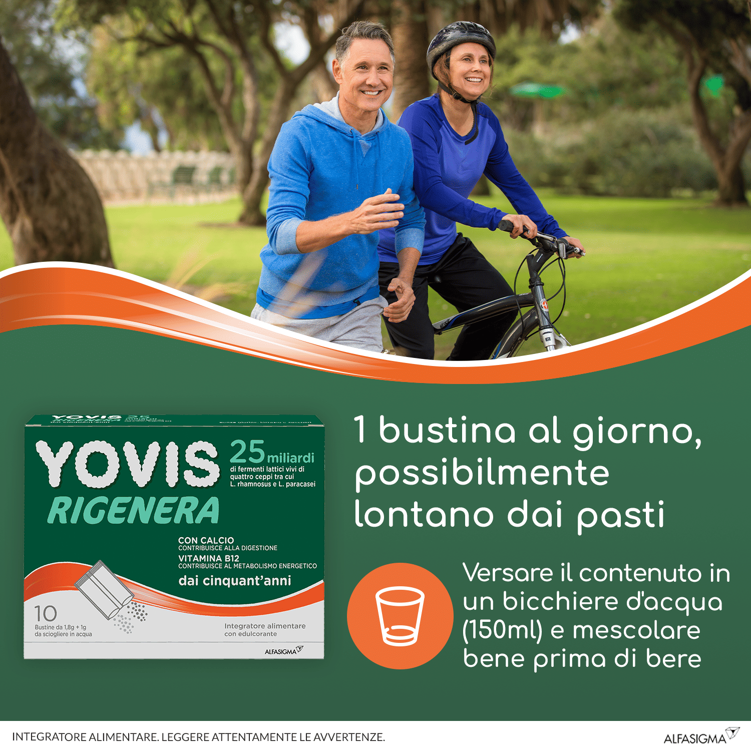 YOVIS RIGENERA 50+ 10 BUSTINE
