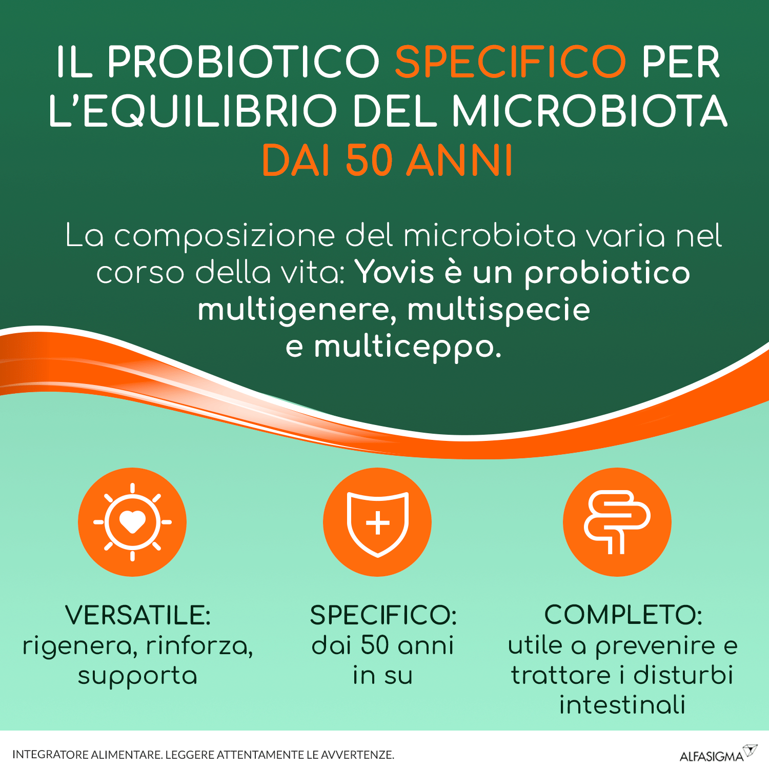 YOVIS RIGENERA 50+ 10 BUSTINE