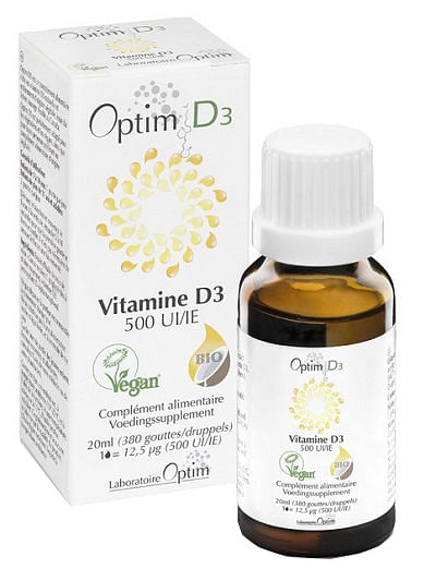 Optim D3 Vitamina Vegetale 500 Ui Gocce 20 Ml